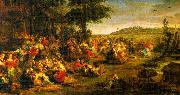 Peter Paul Rubens The Village Wedding France oil painting artist